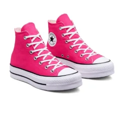 Converse - Women's Chuck Taylor All Star Lift Platform Shoes (A05663C) -StepZone Converse Unisex Chuck Taylor All Star Lift Platform Shoes A05663C 2