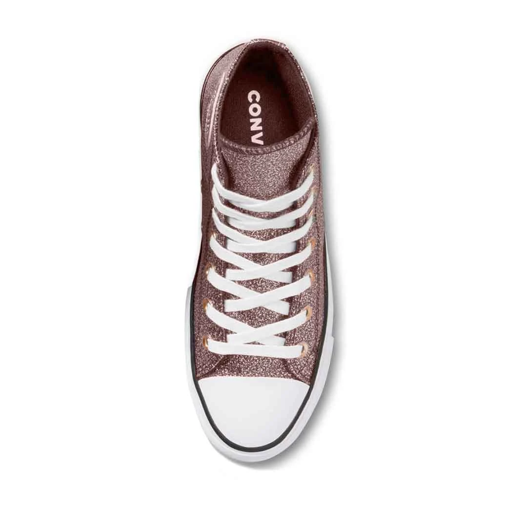 Converse - Women's Chuck Taylor All Star Lift Platform Metallic Glitter High Top Shoes (A03240C) 5 Converse - Women's Chuck Taylor All Star Lift Platform Metallic Glitter High Top Shoes (A03240C) - Image 3