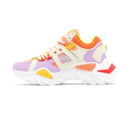 FILA - Women's Cage Mid Mixed Media Shoes (5RM01753 827) -StepZone FILA Women s Cage Mid Mixed Media 5RM01753 827 2