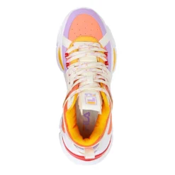 FILA - Women's Cage Mid Mixed Media Shoes (5RM01753 827) -StepZone FILA Women s Cage Mid Mixed Media 5RM01753 827 4