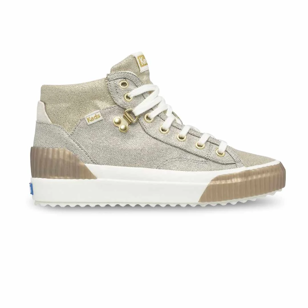 Keds - Women's Demi TRX Mid Metallic Canvas Shoes (WF66013) 3 Keds - Women's Demi TRX Mid Metallic Canvas Shoes (WF66013)