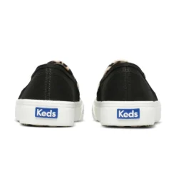 Keds - Women's Double Decker Leopard Canvas Shoes (WF65933) -StepZone Keds Women s Double Decker Leopard Canvas Shoes WF65933 03