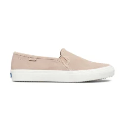 Keds - Women's Double Decker Perforated Suede Slip On Shoes (WH66046)