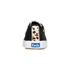 Keds - Women's Kickstart Leopard Pop Canvas Shoes (WF65959) -StepZone Keds Women s Kickstart Leopard Pop Canvas Shoes WF65959 03