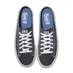 Keds - Women's Kickstart Mule Canvas Slip On Shoes (WF62557) -StepZone Keds Women s Kickstart Mule Canvas Slip On Shoes WF62557 04