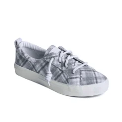 Sperry - Women's Crest Vibe Plaid Shoes (STS87863) -StepZone Sperry Women s Crest Vibe Plaid Shoes STS87863 4